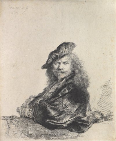 Selbstporträt von Rembrandt van Rijn